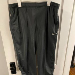 Nike Dark Grey Sweatpants with Zipper Pockets XL